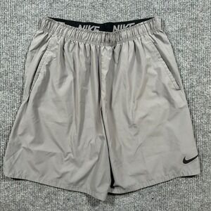 Nike Dri-FIT Shorts Mens Size XL Gray Pull On Stretch Lightweight Athletic